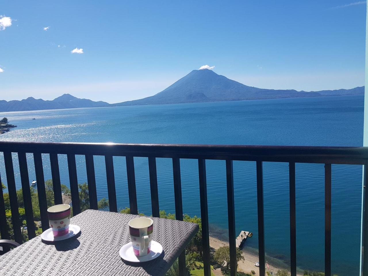 Sky View Atitlan Lake Suites ,Una Inmejorable Vista Apto Privado Dentro Del Lujoso Hotel 帕纳哈切尔 外观 照片